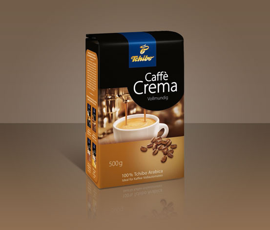 Caffè Crema plná chuť – zrnková káva