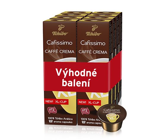 CAFISSIMO Caffè Crema XL, 80 kapslí
