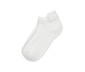 Krátké sportovní ponožky unisex, 2 páry, bílé