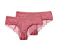 Brazilské kalhotky, 2 ks, růžové