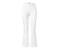 Rozšířené džíny, bílé