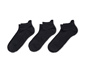 Profesionální běžecké ponožky unisex, 3 páry, černé