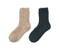 Ponožky z žebrované pleteniny, 2 páry
