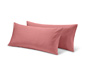 Bavlněné povlaky na polštář s vláknem TENCEL™, 2 ks, růžové