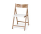 Skládací židle z jasanového dřeva s certifikací FSC®