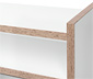 Odkládací stolek s dřevěnými hranami Multiplex