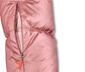 Péřová bunda, růžová