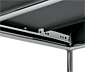 Kovový konzolový stolek »CN3« se zásuvkou, šedý