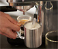 Pákový kávovar »Lapressa«, nerezová ocel