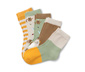Ponožky, 5 páry, zelené