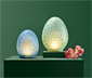 Dekorační vajíčka s LED, 2 ks