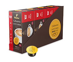 Káva Caffè Crema jemná, 120 kapslí