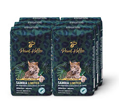 Privat Kaffee Sambia Limited - 6x 500 g zrnková káva