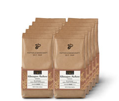 Raritní káva č. 3 »Kilimanjaro Machweo« – zrnková káva 10x 250 g