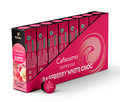 Flavoured Espresso – Raspberry White Choc – 80 kapslí