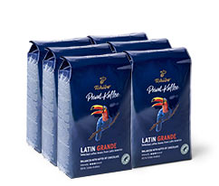 Privat Kaffee Latin Grande – zrnková káva 6 x 500 g