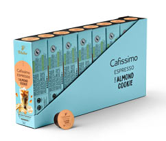 Cafissimo Flavoured Espresso – Almond Cookie – 80 kapslí