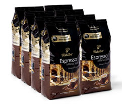 Tchibo Espresso Milano Style - 1 kg x8