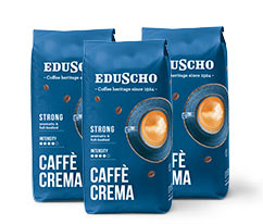 Eduscho Caffè Crema Strong - 3 kg zrnkové kávy