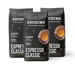 Eduscho Espresso Classic - 3 kg zrnkové kávy