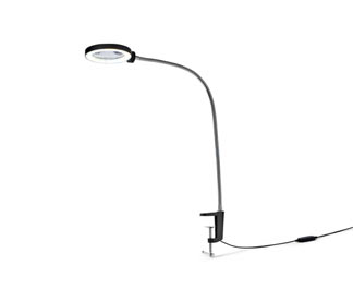 Pracovní lampa s lupou