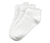 Profesionální běžecké ponožky, bílé