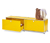 Kovová nízká skříňka »CN3« se zásuvkami, žlutá