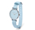Náramkové hodinky, quartzové, ušlechtilá ocel 316 L, modré
