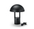 Akumulátorová stolní lampa s LED, černá