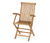 Židle s vysokým opěradlem s nastavitelným opěradlem »Lenja«