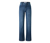 Džíny Angels »Liz« wide leg, mid blue