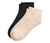 Ponožky na jógu, 2 páry, černé a béžové