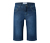 Džíny Angels »Bermuda Turn-Up«, straight fit, mid blue