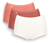 Maxi kalhotky sloggi Basic+ Maxi C3P, multiple colours orange - MULTIPLE COLOURS Orange