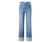 Džíny Angels »Lara« straight fit turn up, light blue