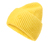 Pletená čepice, žlutá