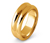 Dvojitý prsten, pozlacený 23karátovým zlatem