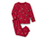 Dětské žerzejové pyžamo, červené
