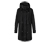 Parka s kapucí, černá - Černá