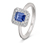 Stříbrný prsten, Royal Blue