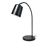 Kovová stolní lampa, černá