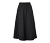 Popelínová sukně, černá