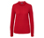 Pletený svetr s copánkovým vzorem, červený
