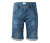 Modrý denim, seprání medium bleach