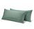 Bavlněné povlaky na polštář s vláknem TENCEL™, 2 ks, zelené