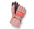Zimní rukavice, růžové