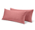 Bavlněné povlaky na polštář s vláknem TENCEL™, 2 ks, růžové