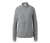 Pletený svetr se stojáčkem, šedý s melírem