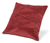 Sametový povlak na dekorační polštářek, tmavě červený
