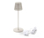 Stolní lampa LED z kovu, bezdrátová